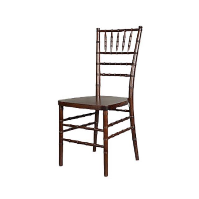 Rental store for Chiavari Chair - Mahogany in Sunnyvale CA