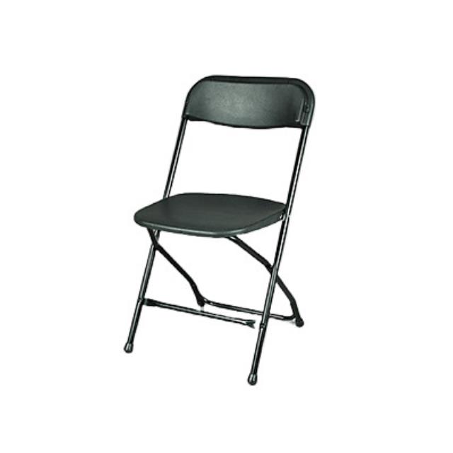 Rental store for Folding Samsonite Chair - Black in Sunnyvale CA