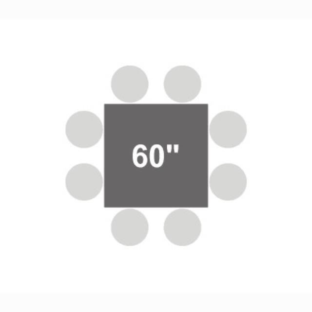 Rental store for Square Table 60 in Sunnyvale CA