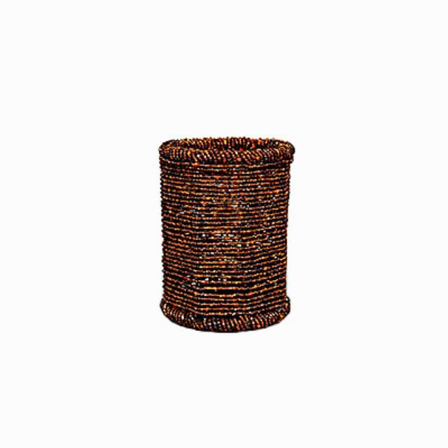 Rental store for Votive Holder,Beaded Rust 4 1 2  Tall in Sunnyvale CA