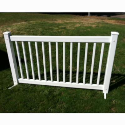 Rental store for Traditional White Plastic Fence in Sunnyvale CA