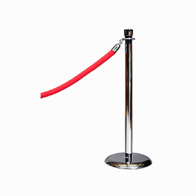 Rental store for Stanchion Rope - Velour Red 6 in Sunnyvale CA