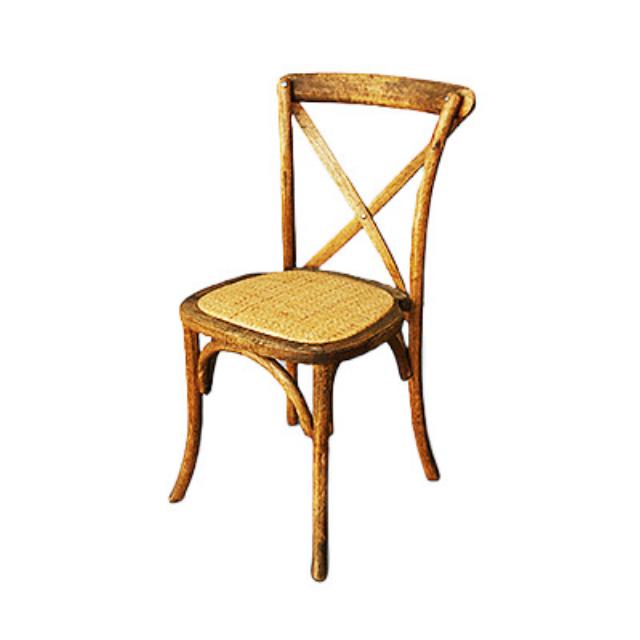 Rental store for Crossback Chair - Antique Brown in Sunnyvale CA