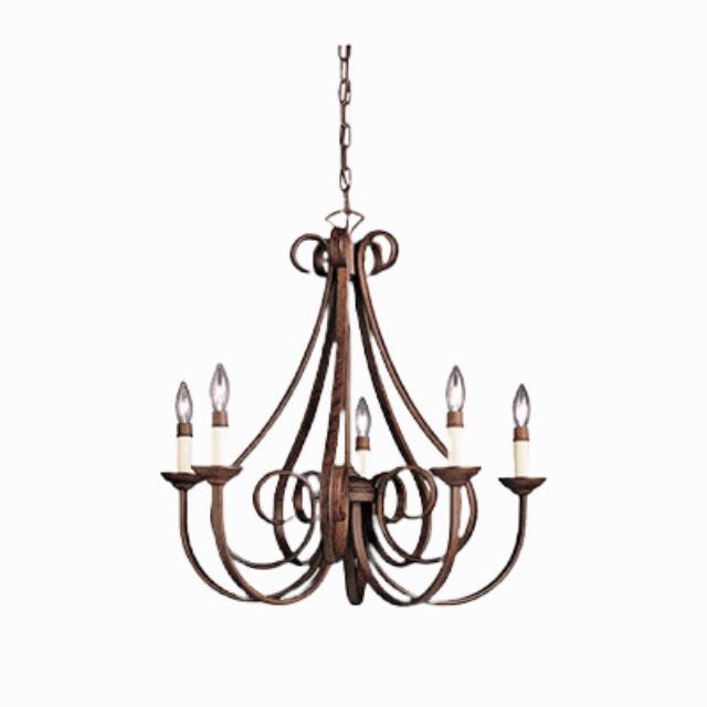 Rental store for Rustic Wrought Iron Tent Chandelier in Sunnyvale CA
