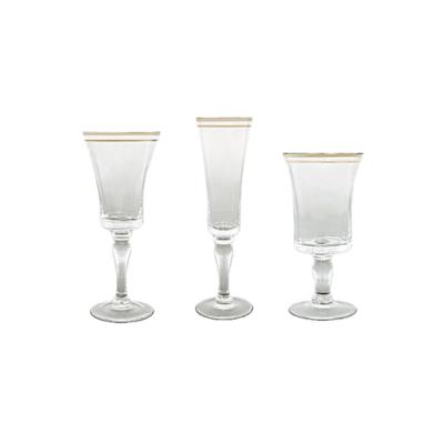 Rental store for Silver Rimmed Glassware in Sunnyvale CA