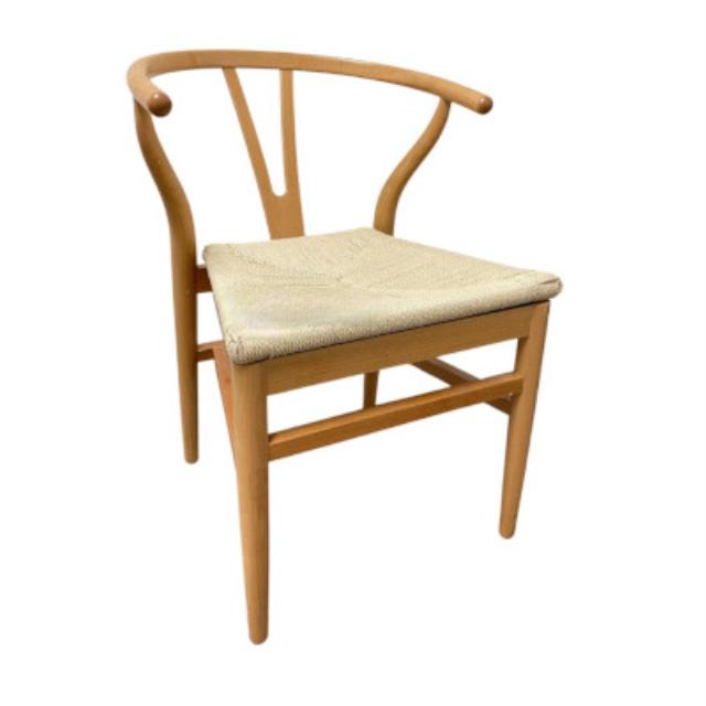Rental store for Wishbone Chair - Natural in Sunnyvale CA