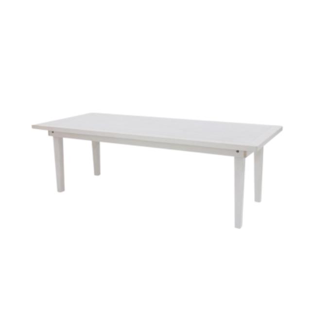Rental store for Farm Table Whitewashed  8 x40 in Sunnyvale CA